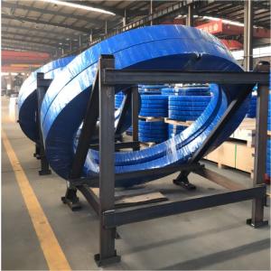 Steel frame transport for slewing ring