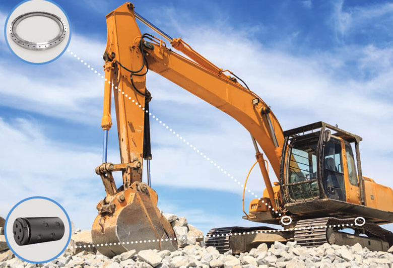 Why Slewing Bearings are the Pivotal Heart of Every Excavator？