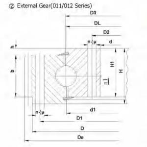 External Gear 011.012 Series Single-Row Four-Point Contact Ball Slewing Bearing-Part 2