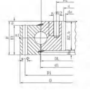 062 Series Internal Gear Light Type Slewing Bearing