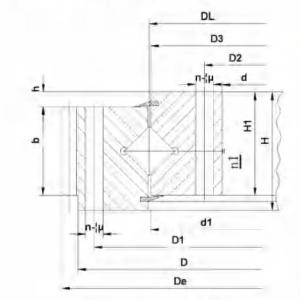External Gear 111/112 Series Single Row Crossed Roller Slewing Bearing-Part 2